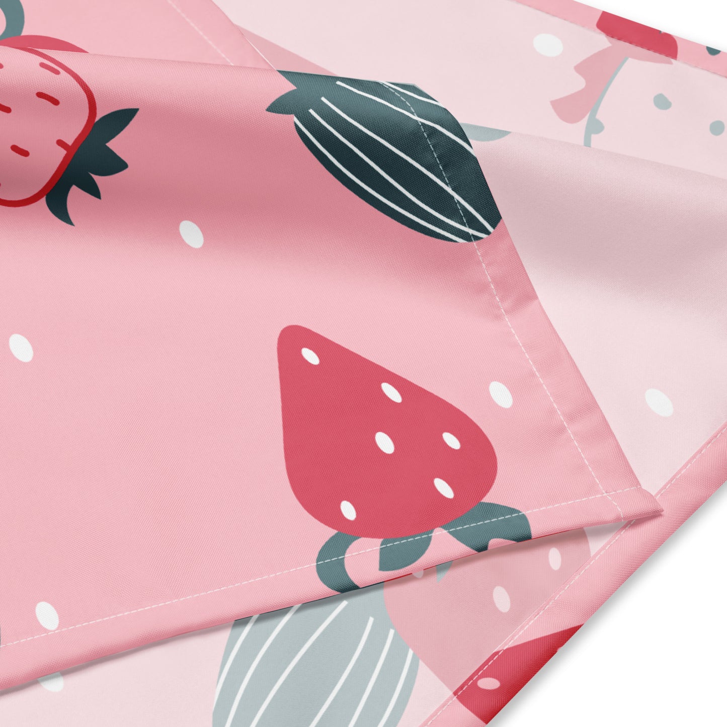 Strawberry Print Bandana